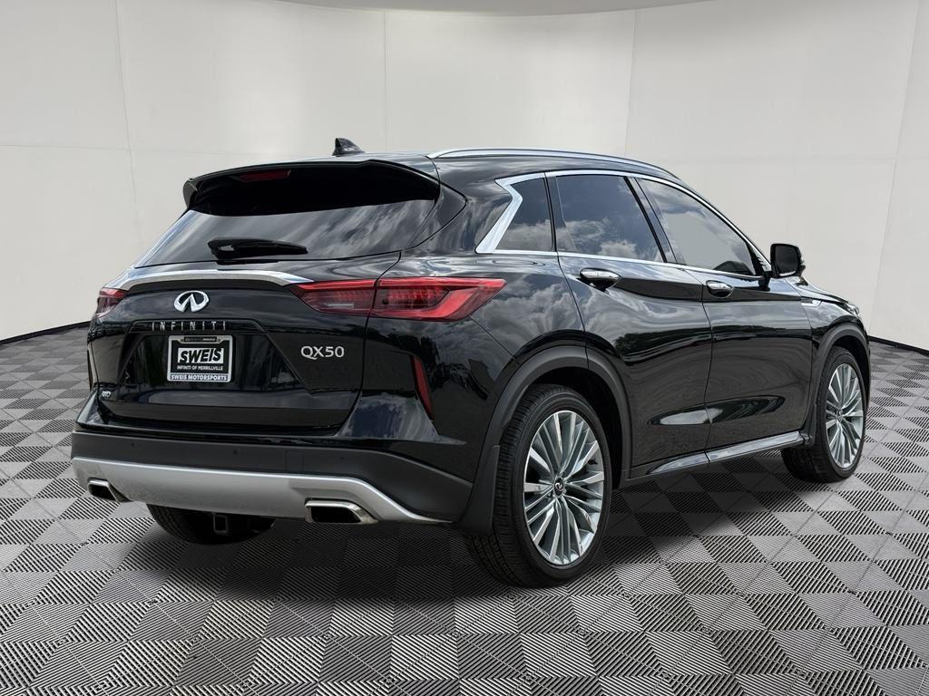 used 2024 INFINITI QX50 car, priced at $37,246