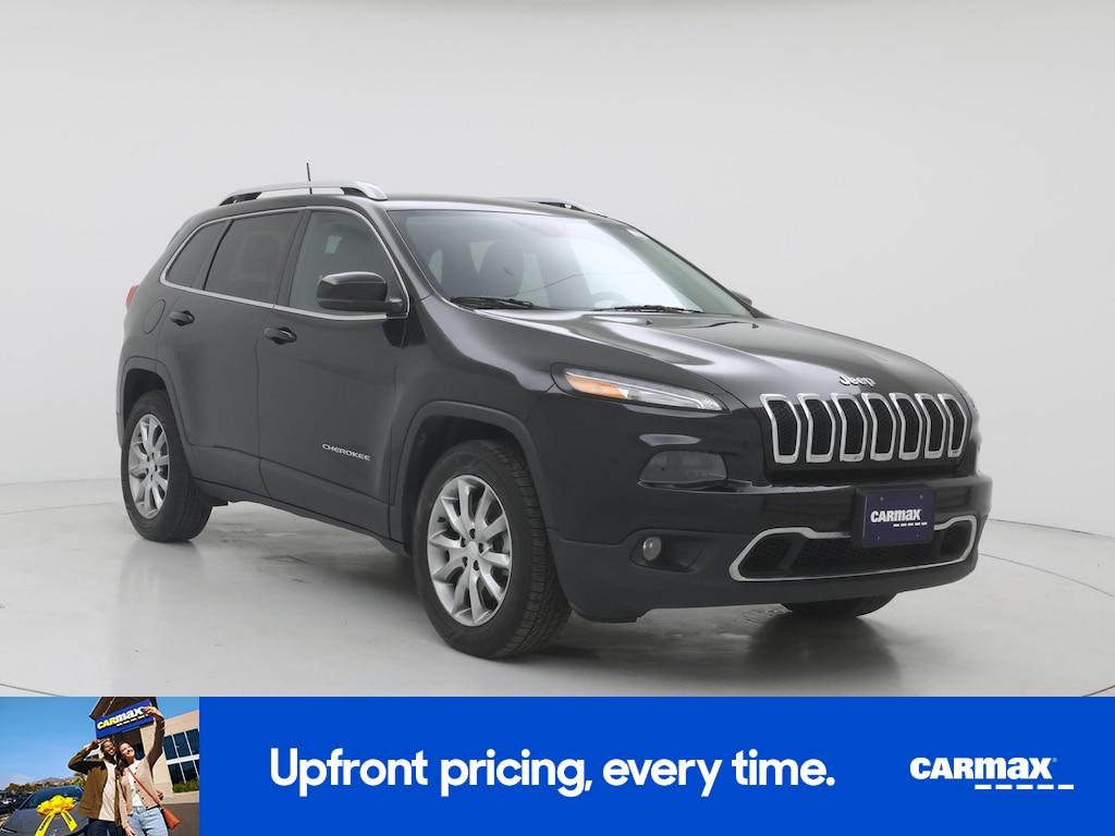used 2018 Jeep Cherokee car, priced at $18,998