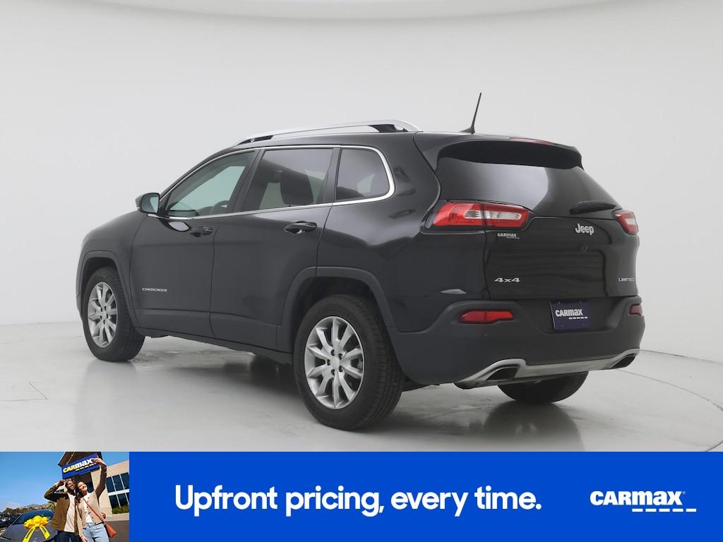 used 2018 Jeep Cherokee car, priced at $18,998