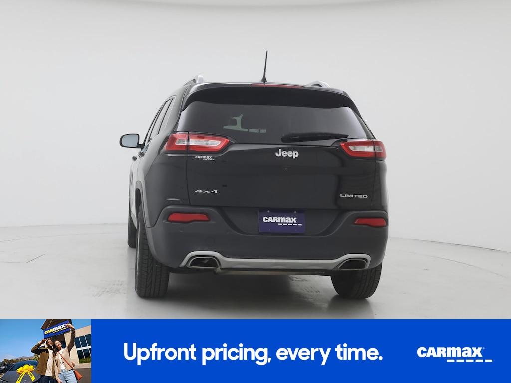 used 2018 Jeep Cherokee car, priced at $18,998