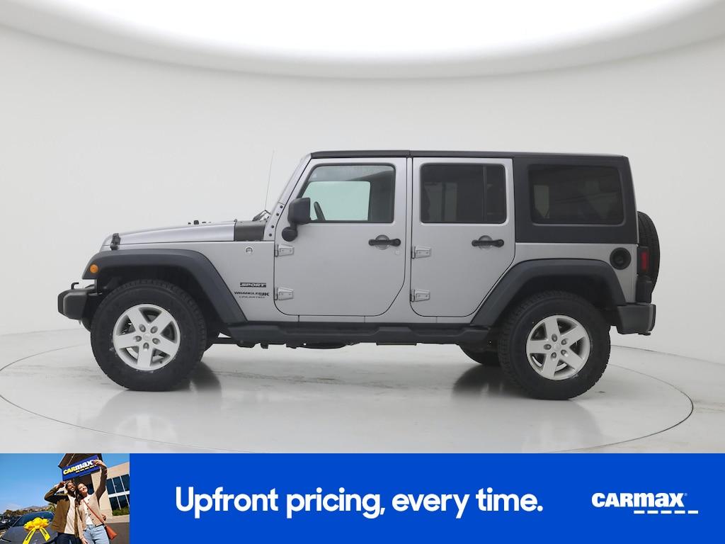 used 2018 Jeep Wrangler car, priced at $20,998