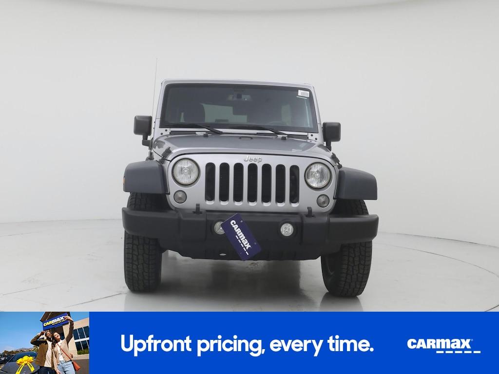 used 2018 Jeep Wrangler car, priced at $20,998