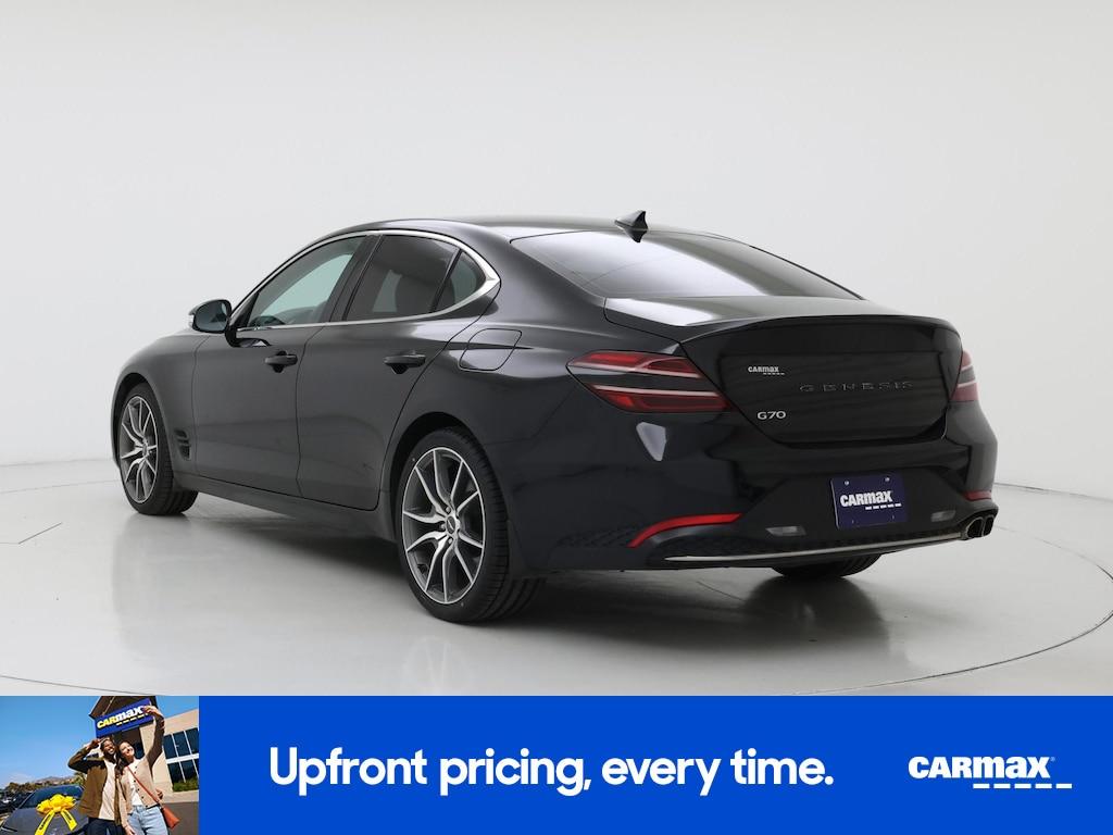 used 2023 Genesis G70 car, priced at $29,998