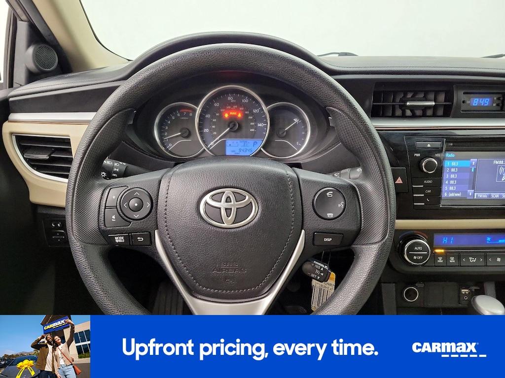 used 2015 Toyota Corolla car, priced at $13,998