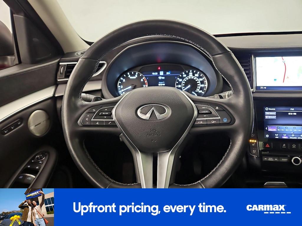 used 2022 INFINITI QX50 car, priced at $27,998