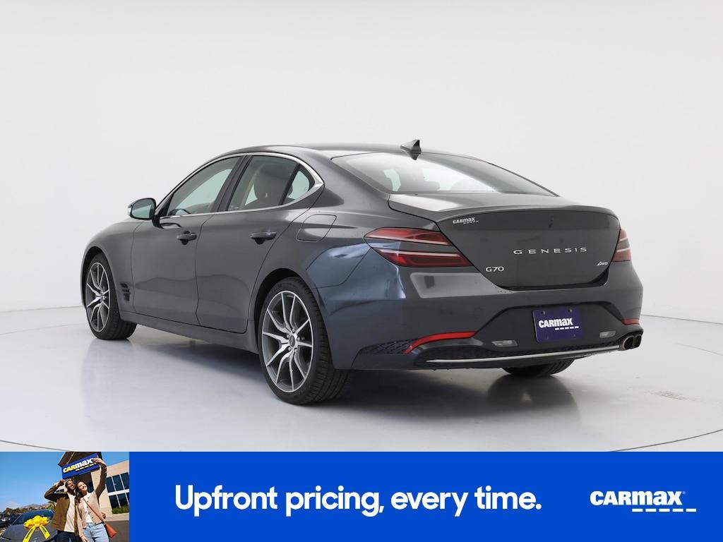 used 2023 Genesis G70 car, priced at $24,998