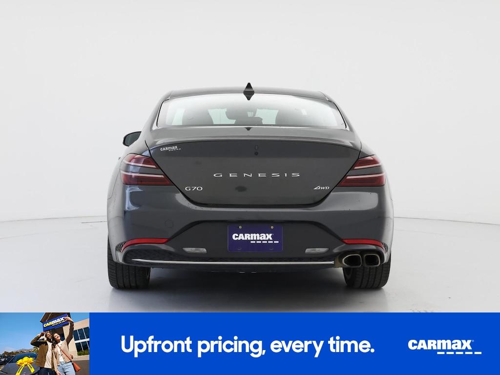used 2023 Genesis G70 car, priced at $24,998