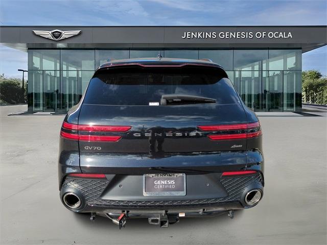 used 2025 Genesis GV70 car, priced at $54,025