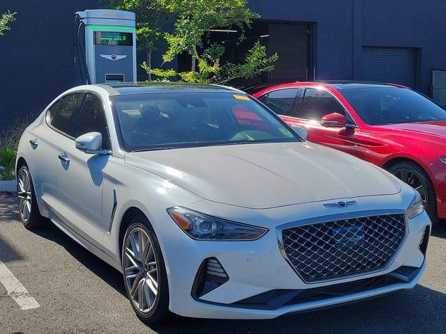 used 2021 Genesis G70 car, priced at $24,833