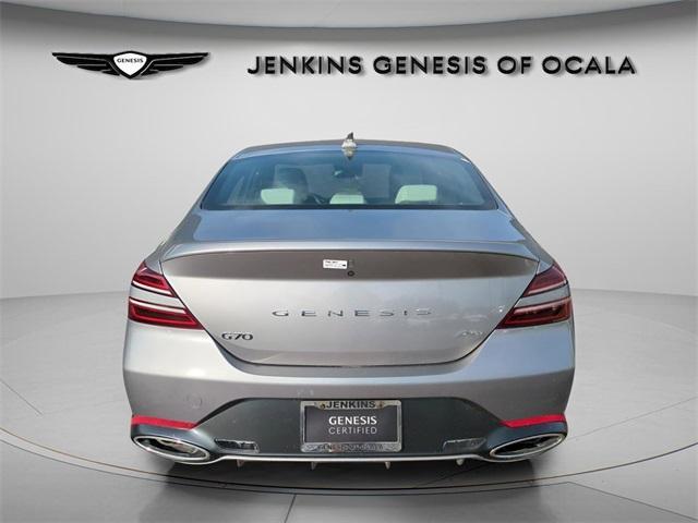 used 2025 Genesis G70 car, priced at $36,900