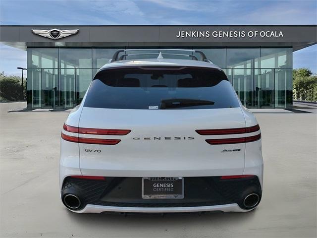 used 2025 Genesis GV70 car, priced at $49,652