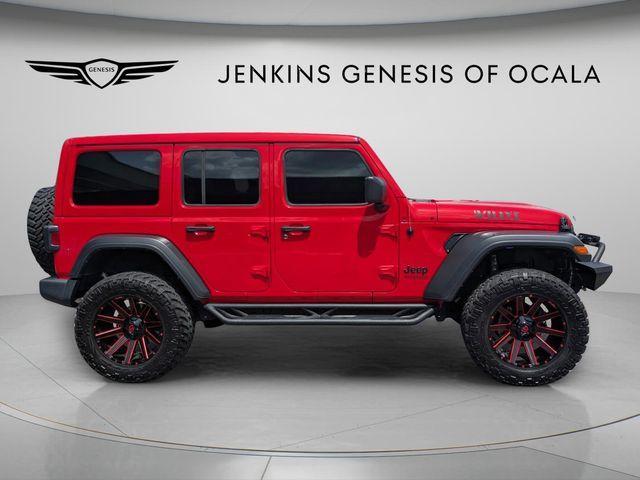 used 2022 Jeep Wrangler Unlimited car, priced at $37,747