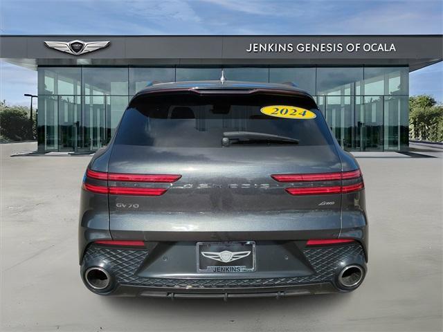 used 2024 Genesis GV70 car, priced at $39,598