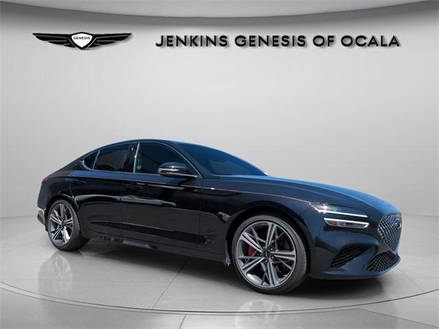 used 2024 Genesis G70 car, priced at $34,900