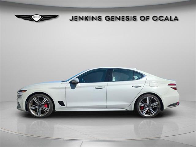used 2025 Genesis G70 car, priced at $43,900