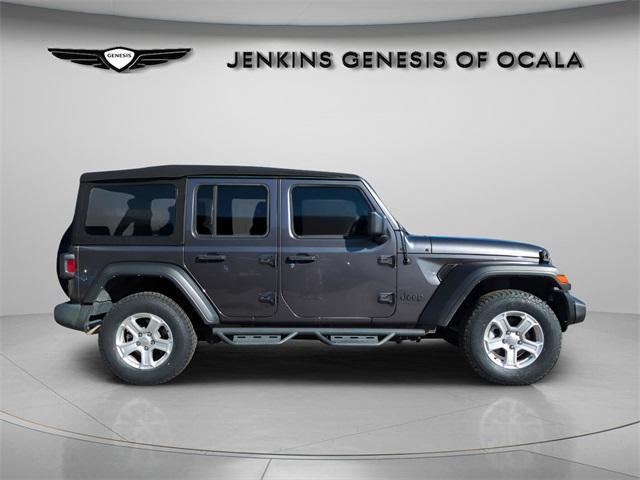 used 2022 Jeep Wrangler Unlimited car, priced at $25,989