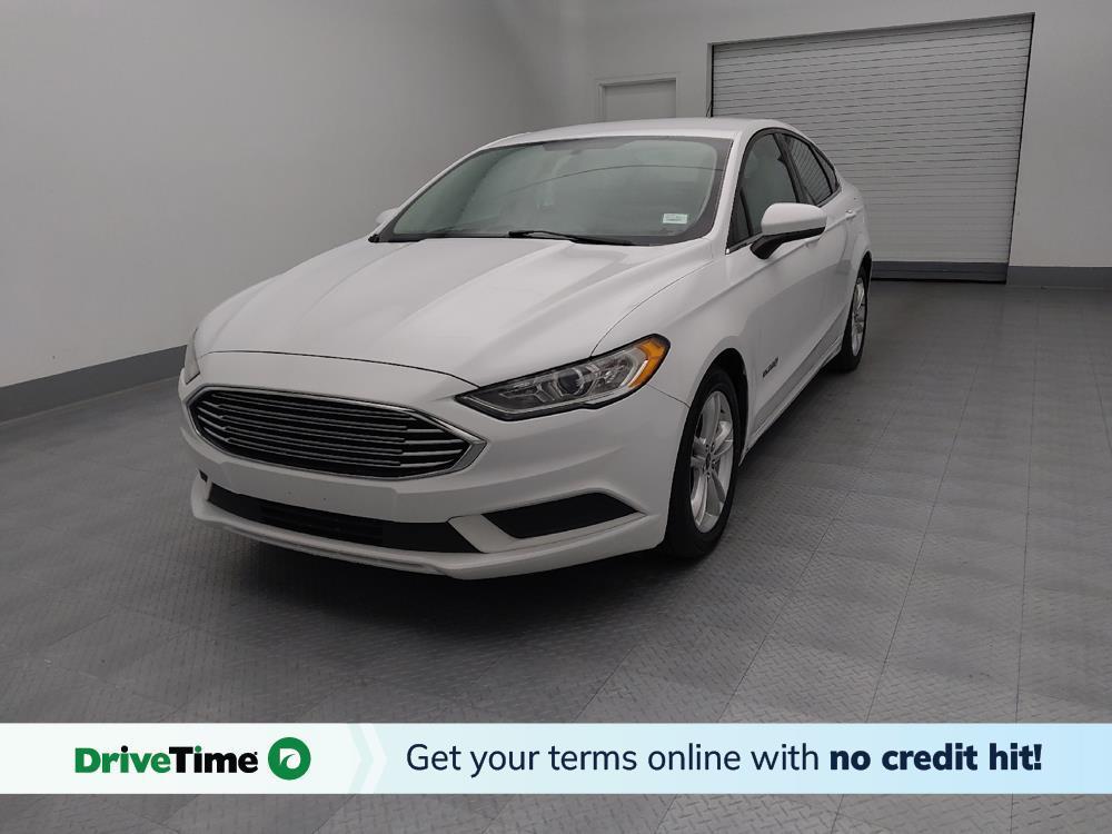 used 2018 Ford Fusion Hybrid car, priced at $16,095
