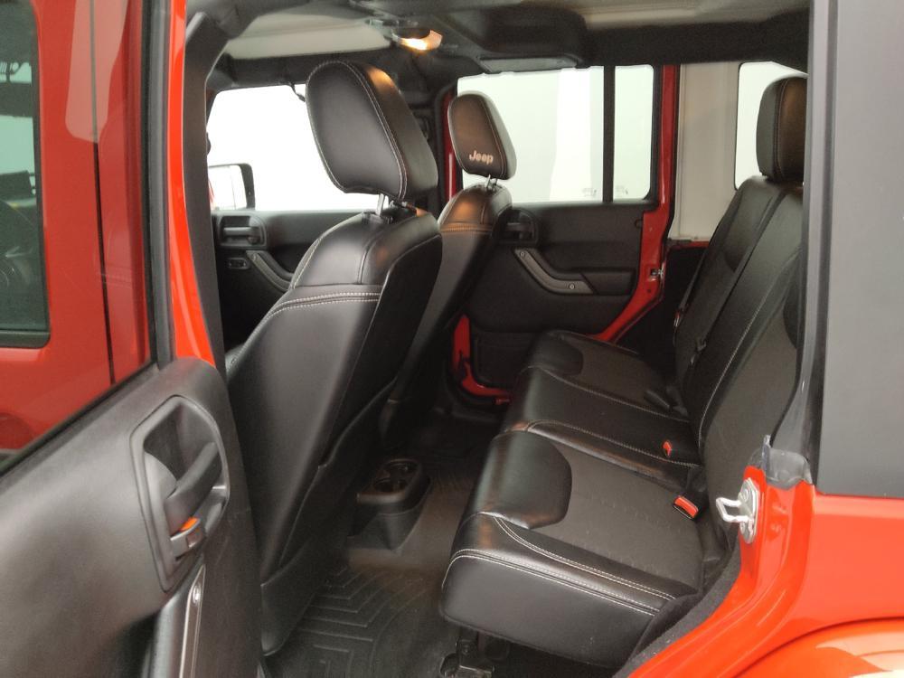 used 2016 Jeep Wrangler Unlimited car, priced at $22,095