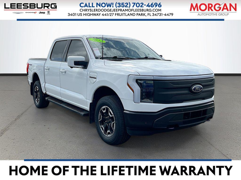 used 2022 Ford F-150 Lightning car, priced at $32,591