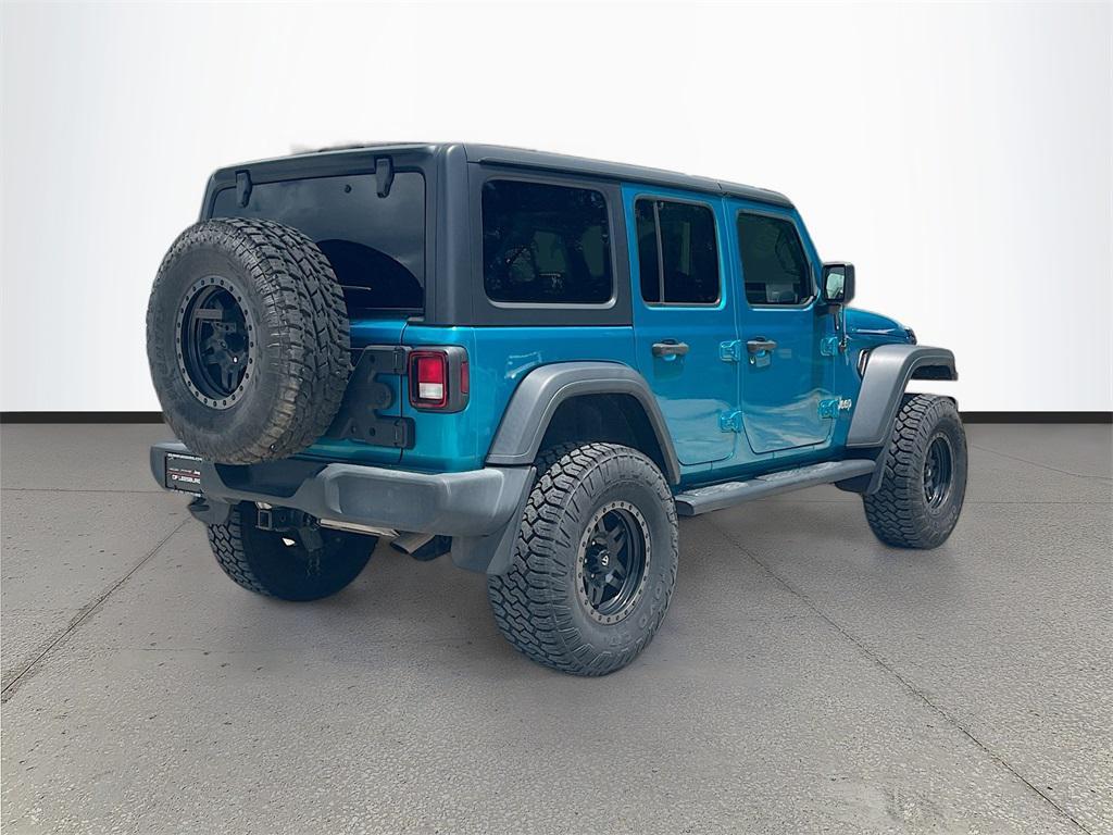 used 2020 Jeep Wrangler Unlimited car, priced at $24,990