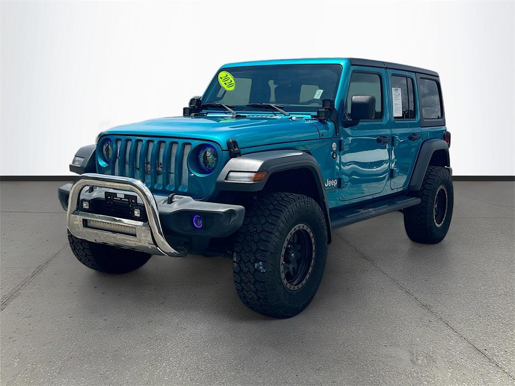 used 2020 Jeep Wrangler Unlimited car, priced at $24,990