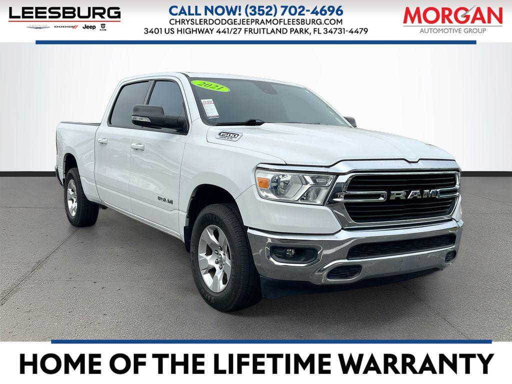 used 2021 Ram 1500 car, priced at $27,606