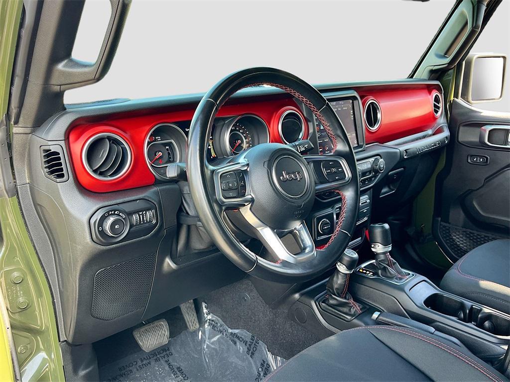 used 2021 Jeep Wrangler Unlimited car, priced at $32,414