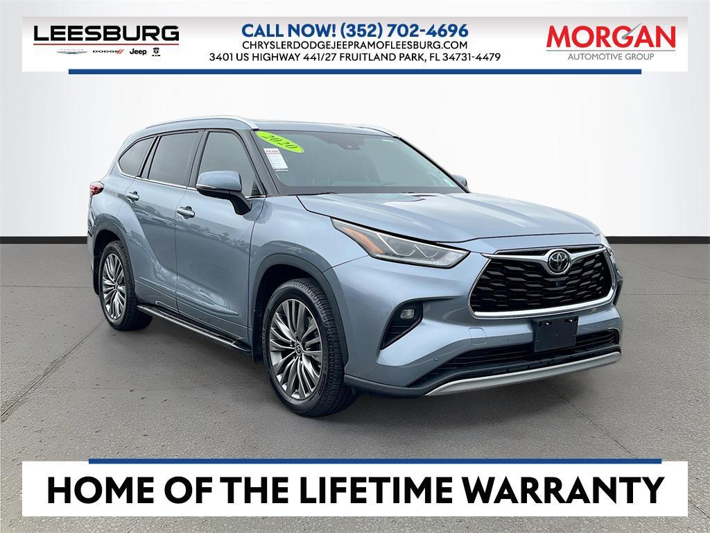 used 2020 Toyota Highlander car, priced at $33,111