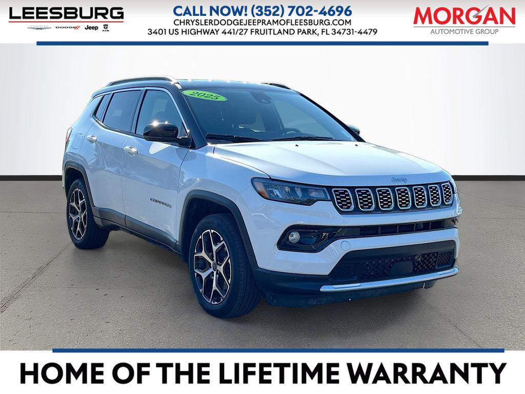 used 2025 Jeep Compass car, priced at $23,889
