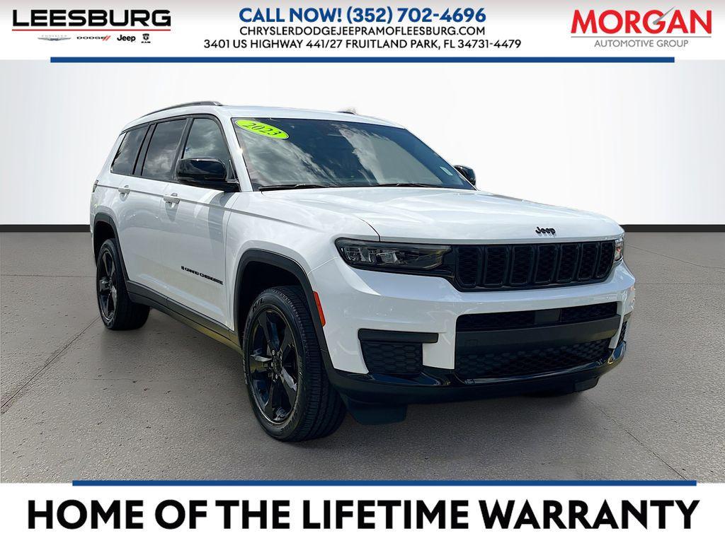 used 2023 Jeep Grand Cherokee L car, priced at $28,196