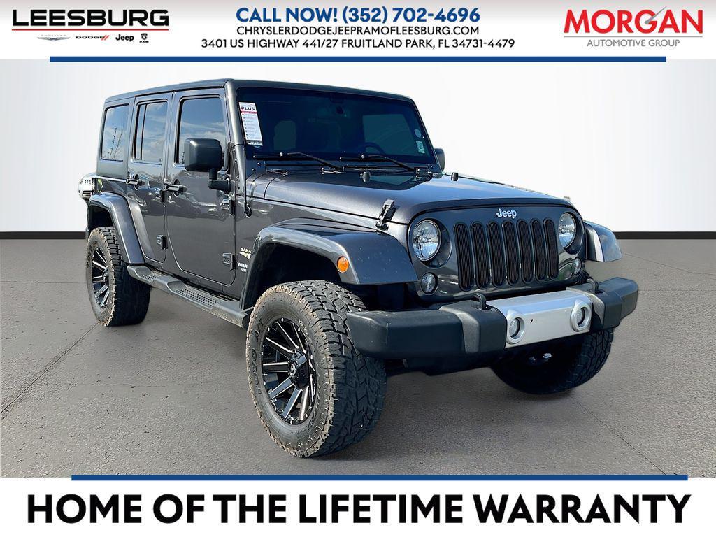 used 2014 Jeep Wrangler Unlimited car, priced at $18,991