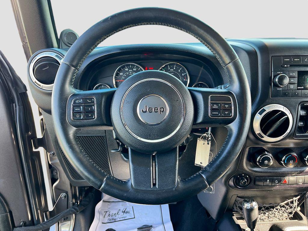 used 2014 Jeep Wrangler Unlimited car, priced at $18,991