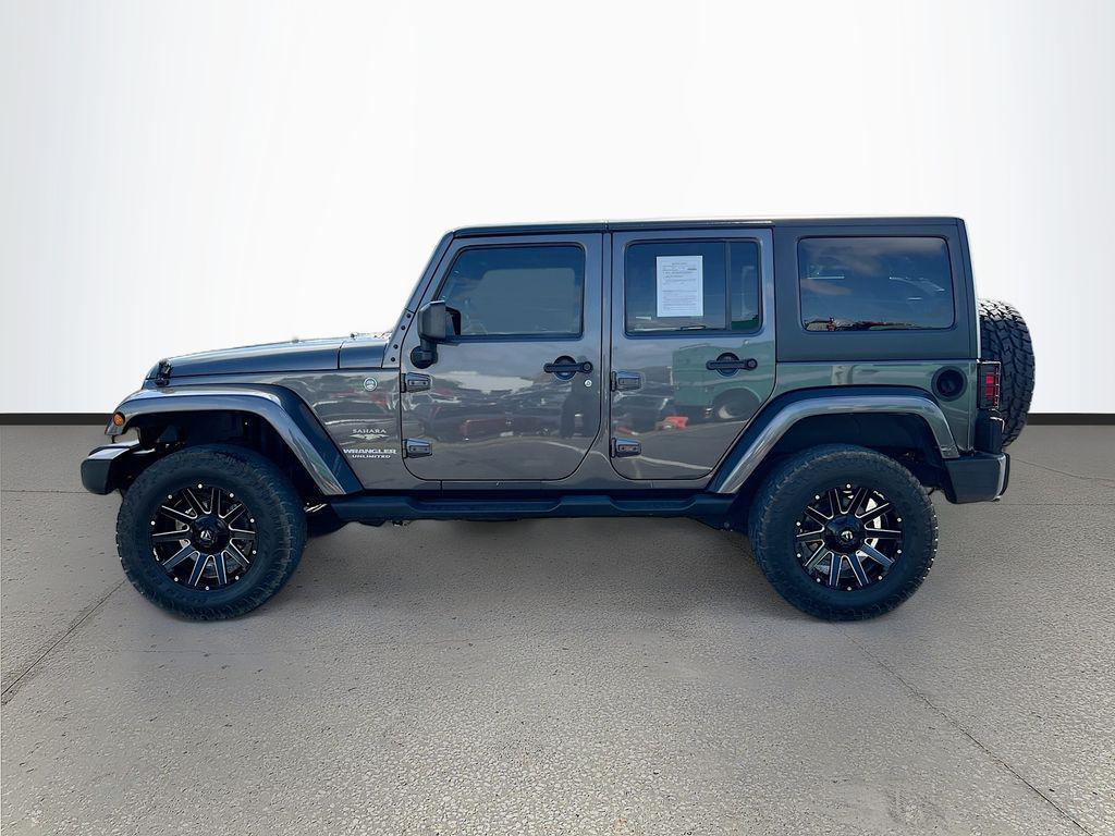 used 2014 Jeep Wrangler Unlimited car, priced at $18,991