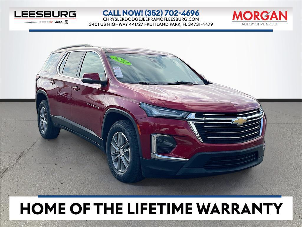 used 2023 Chevrolet Traverse car, priced at $23,559