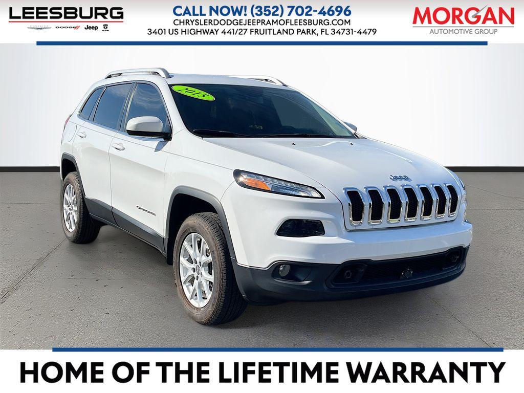 used 2015 Jeep Cherokee car, priced at $13,691