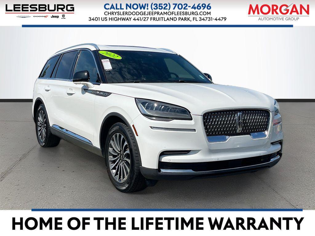 used 2022 Lincoln Aviator car, priced at $24,791