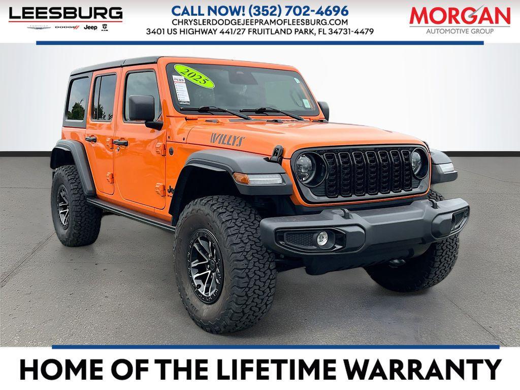 used 2025 Jeep Wrangler car, priced at $45,476