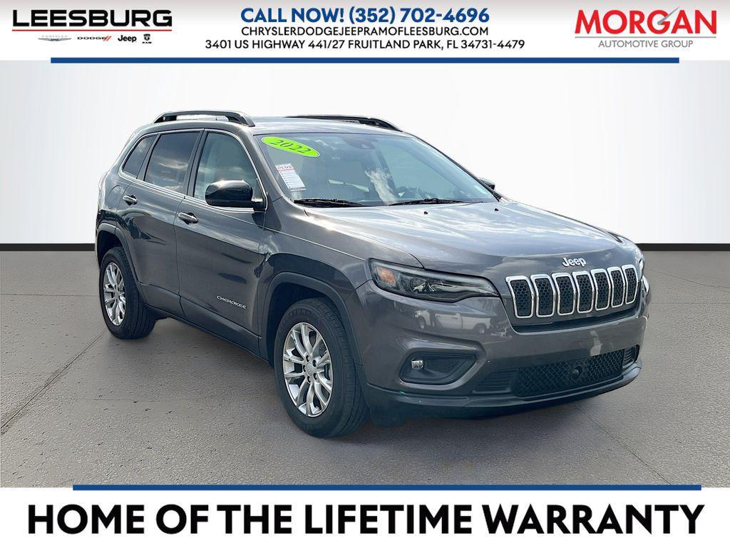 used 2022 Jeep Cherokee car, priced at $16,676