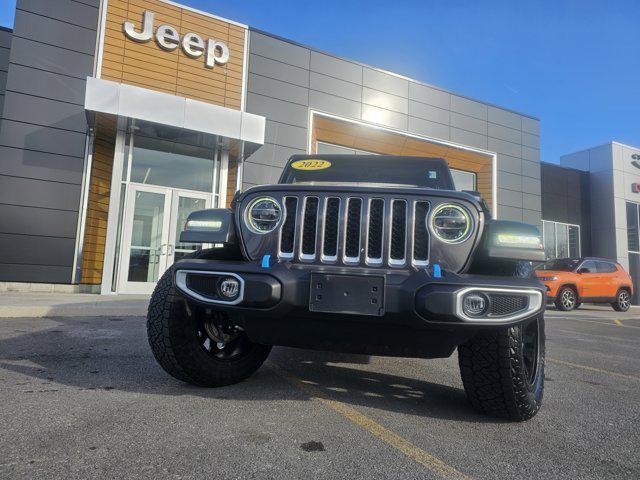 used 2022 Jeep Wrangler Unlimited 4xe car, priced at $26,990