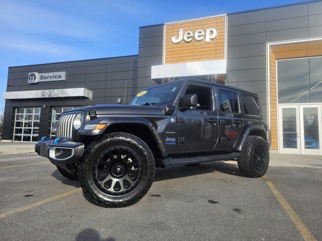 used 2022 Jeep Wrangler Unlimited 4xe car, priced at $26,990