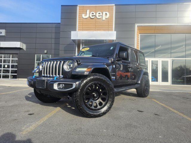 used 2022 Jeep Wrangler Unlimited 4xe car, priced at $26,990