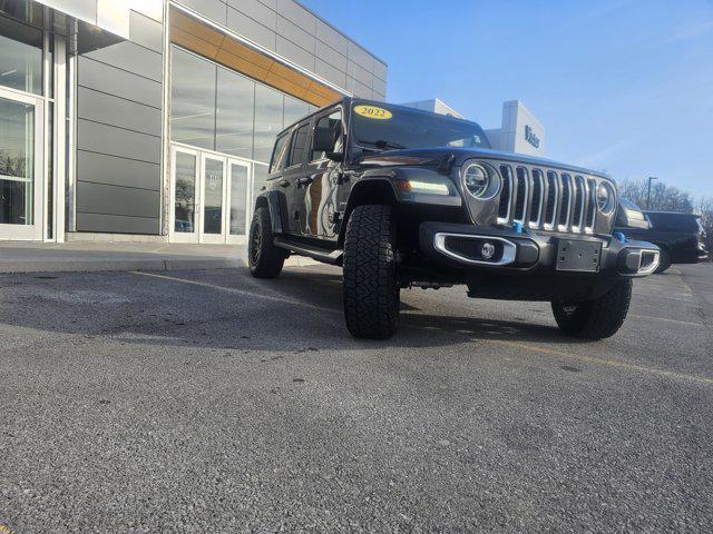 used 2022 Jeep Wrangler Unlimited 4xe car, priced at $26,990