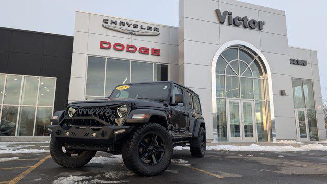 used 2021 Jeep Wrangler Unlimited car, priced at $27,990