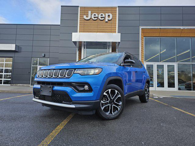 used 2022 Jeep Compass car, priced at $21,490