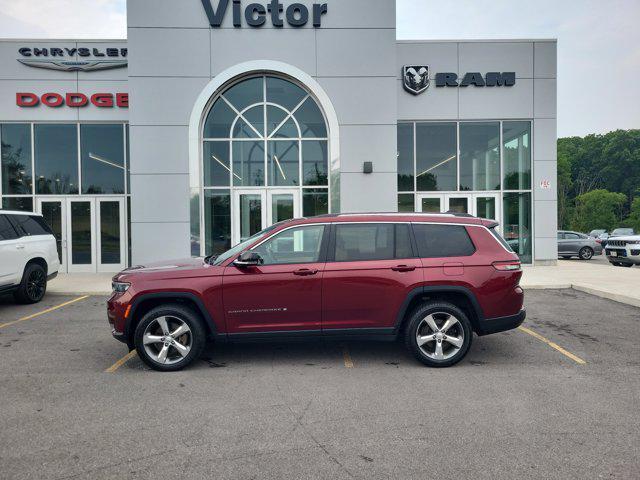 used 2021 Jeep Grand Cherokee L car, priced at $25,490