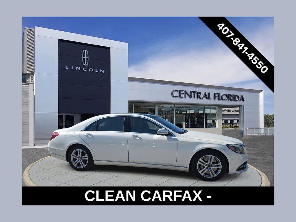 used 2018 Mercedes-Benz S-Class car, priced at $21,998