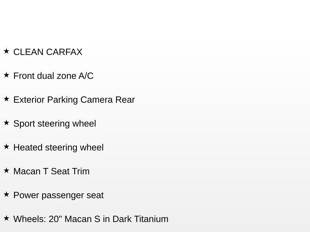 used 2023 Porsche Macan car, priced at $42,498