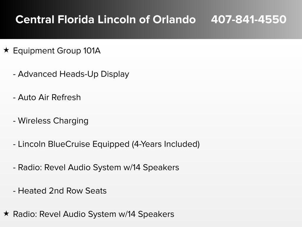 new 2025 Lincoln Aviator car, priced at $53,262