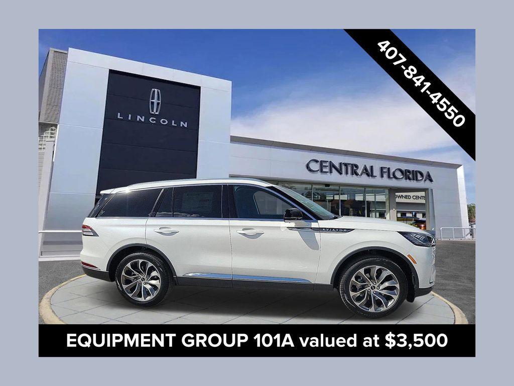 new 2025 Lincoln Aviator car, priced at $55,782