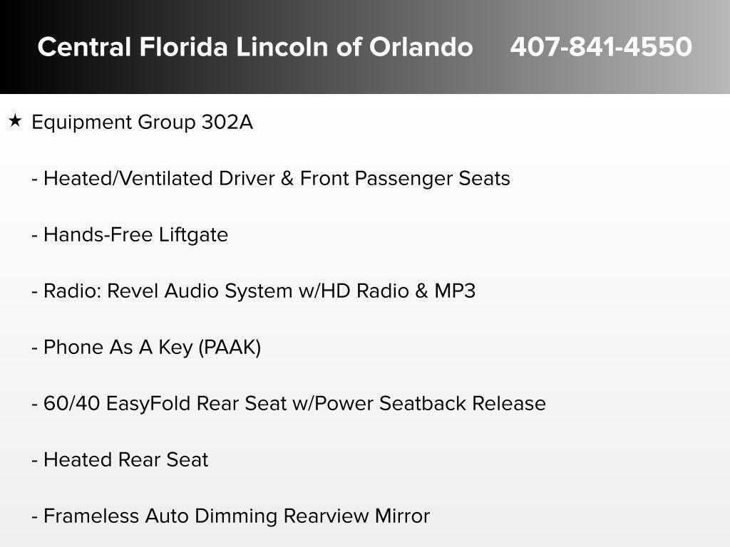 new 2025 Lincoln Corsair car, priced at $54,663